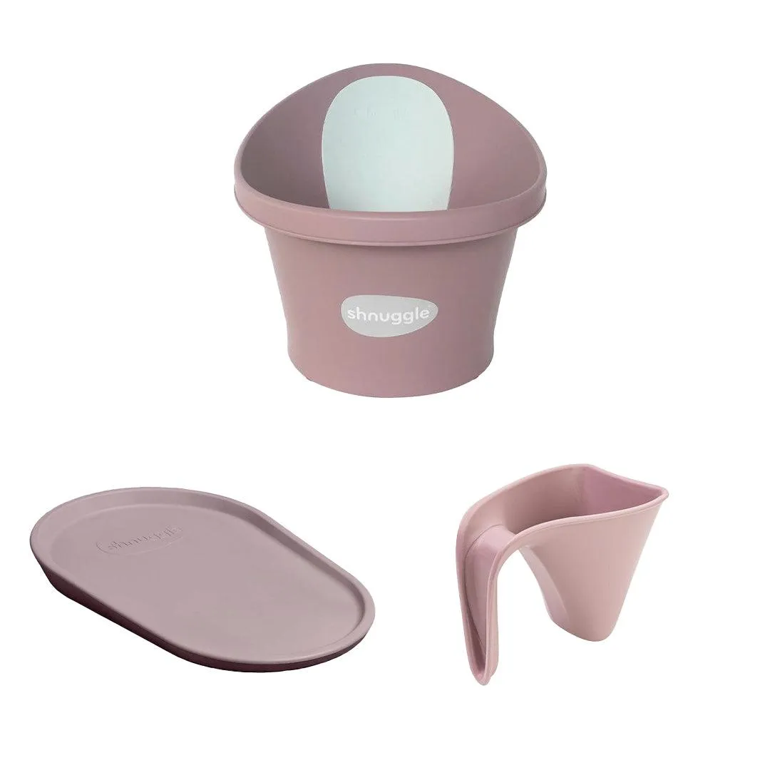 Shnuggle Baby Bath and Squishy Bundle - Blossom