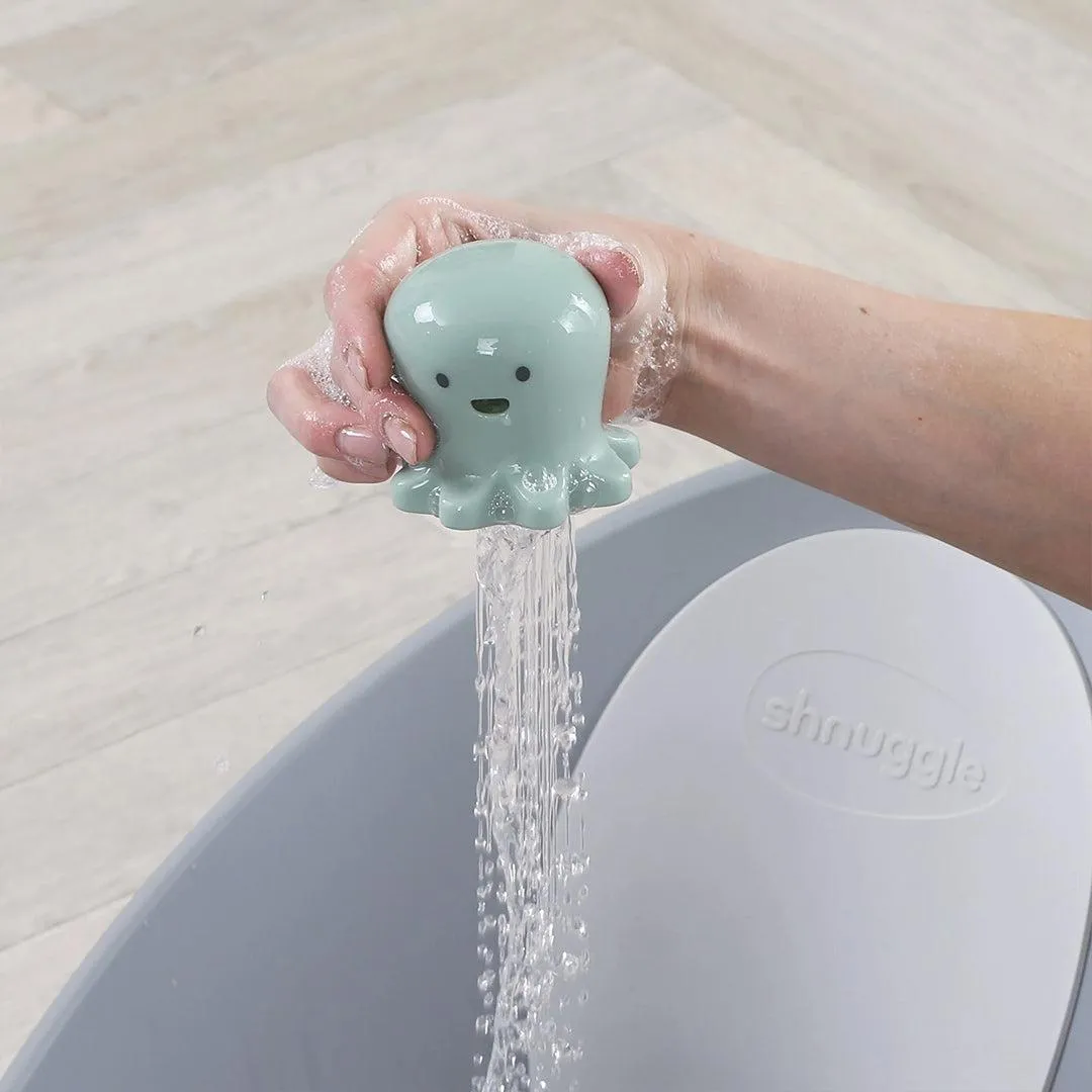 Shnuggle Whale Octopus Bath Buddies Set - Neutral