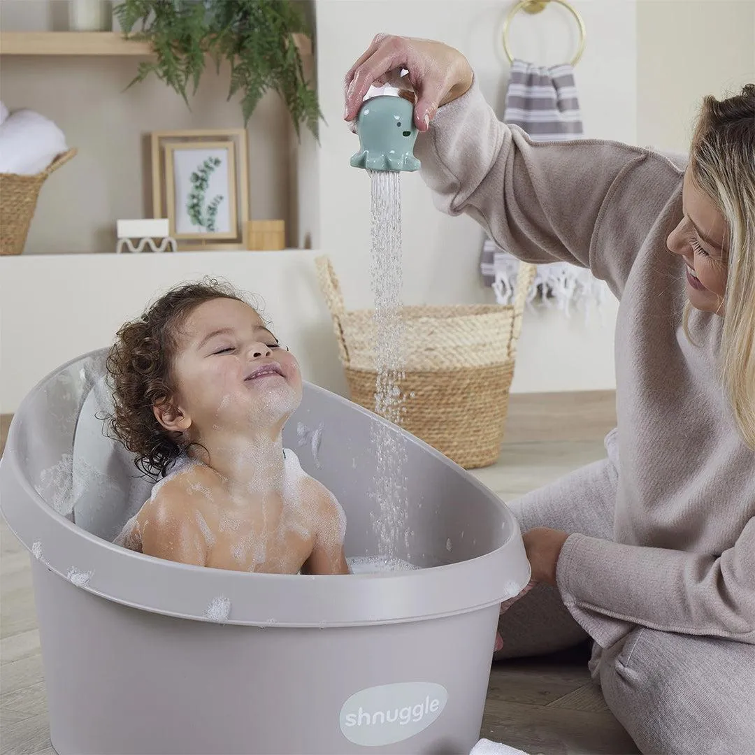 Shnuggle Whale Octopus Bath Buddies Set - Neutral