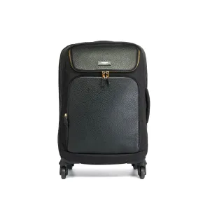 Storksak Alyssa Suitcase - Black   Gold