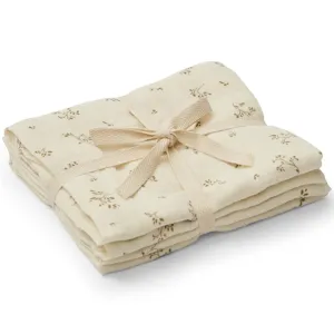 That's Mine Muslin Cloths 2-pack Secret Garden Olive