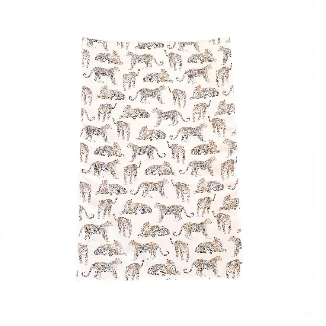 The Little Bumble Co. Anti Roll Changing Mat - Neutral Leopard