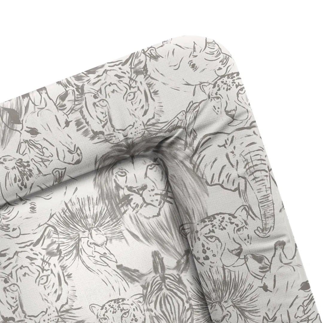 The Little Bumble Co. Standard Changing Mat - Safari Animal Faces