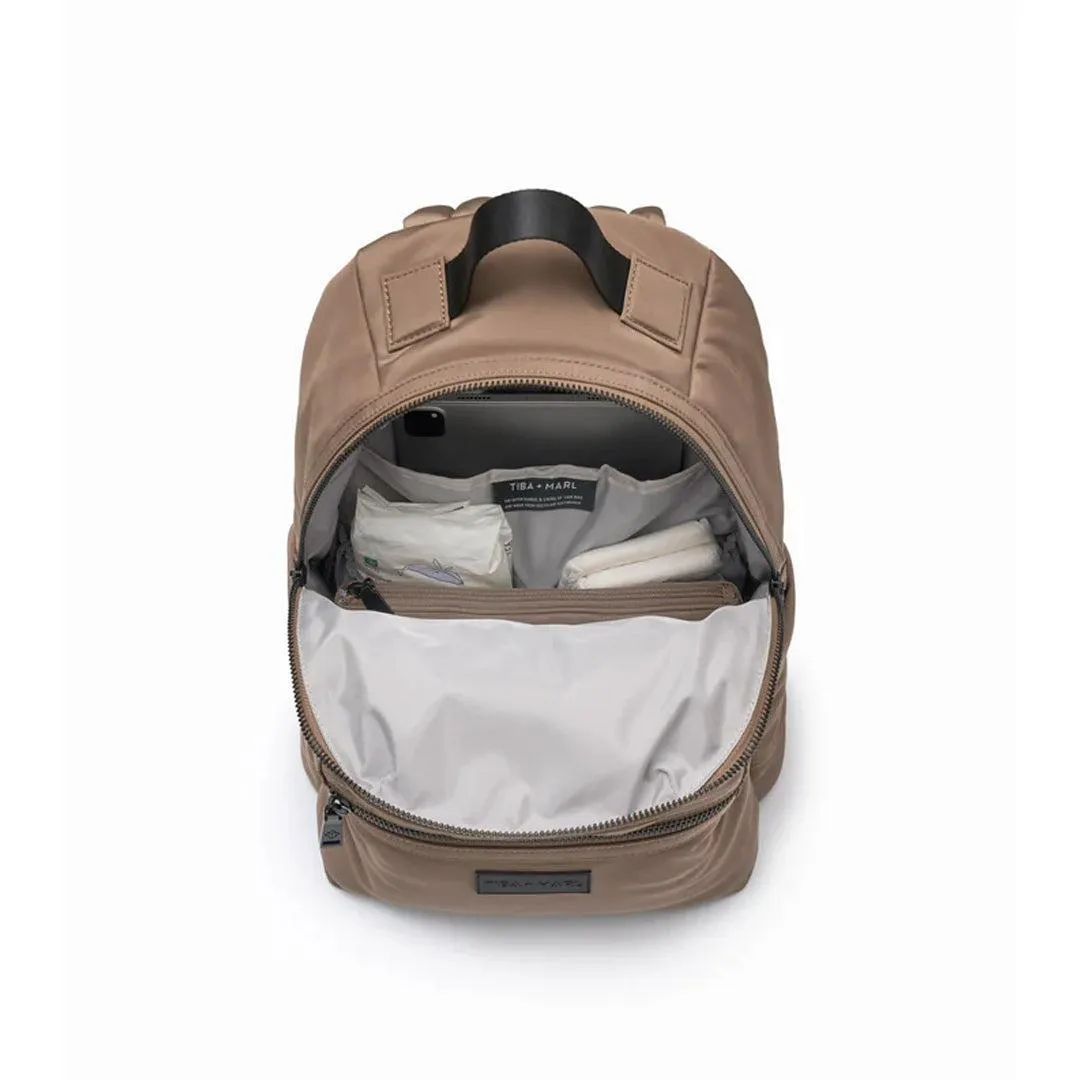 Tiba   Marl Elwood Changing Backpack 2.0 - Mocha