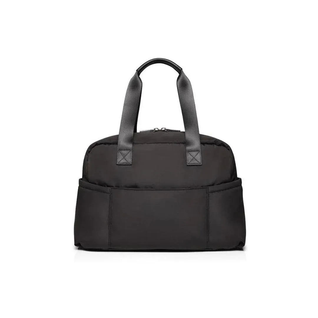 Tiba   Marl Phoenix Holdall Eco Nylon - Black