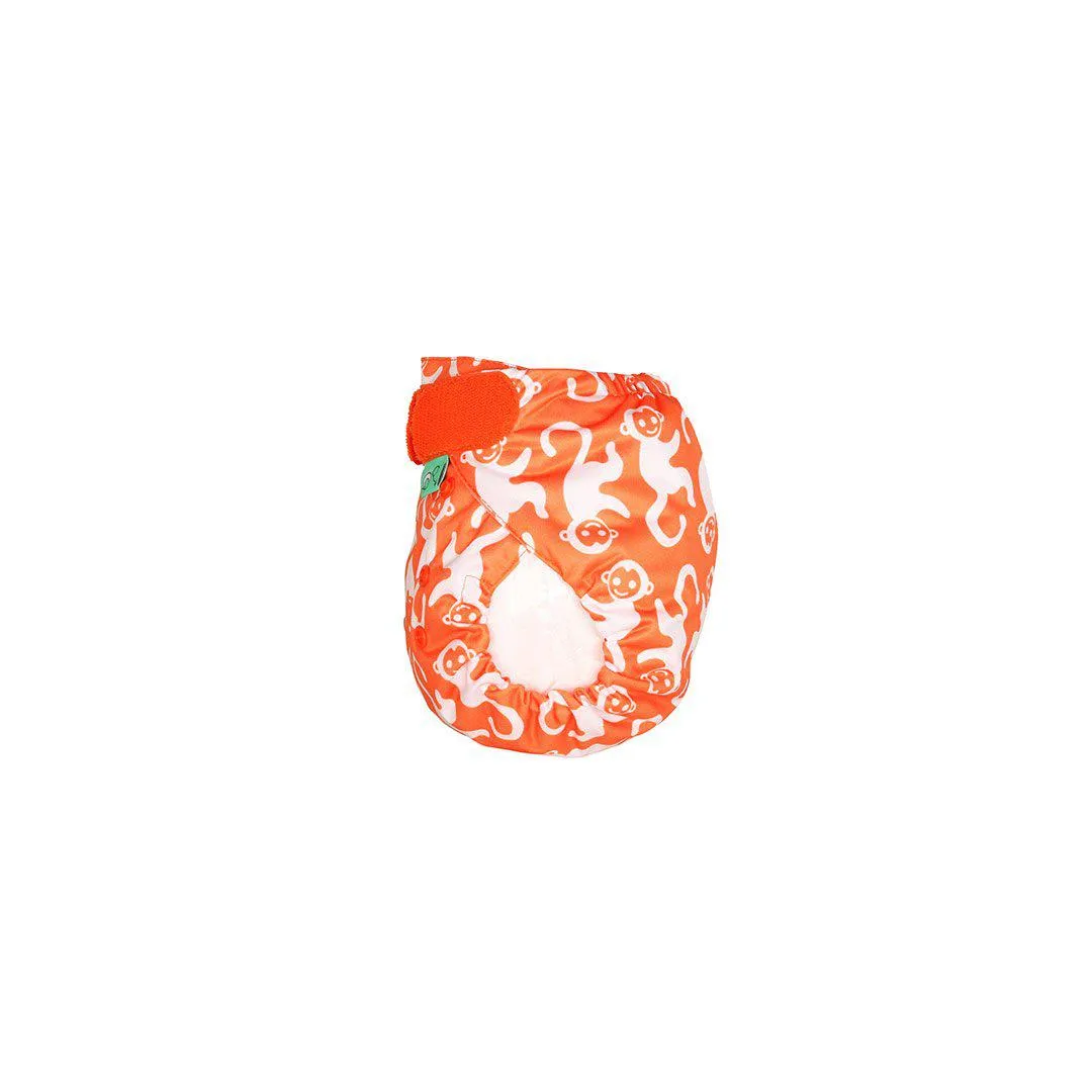 TotsBots Bamboozle Nappy Wrap - ChimPANTzee