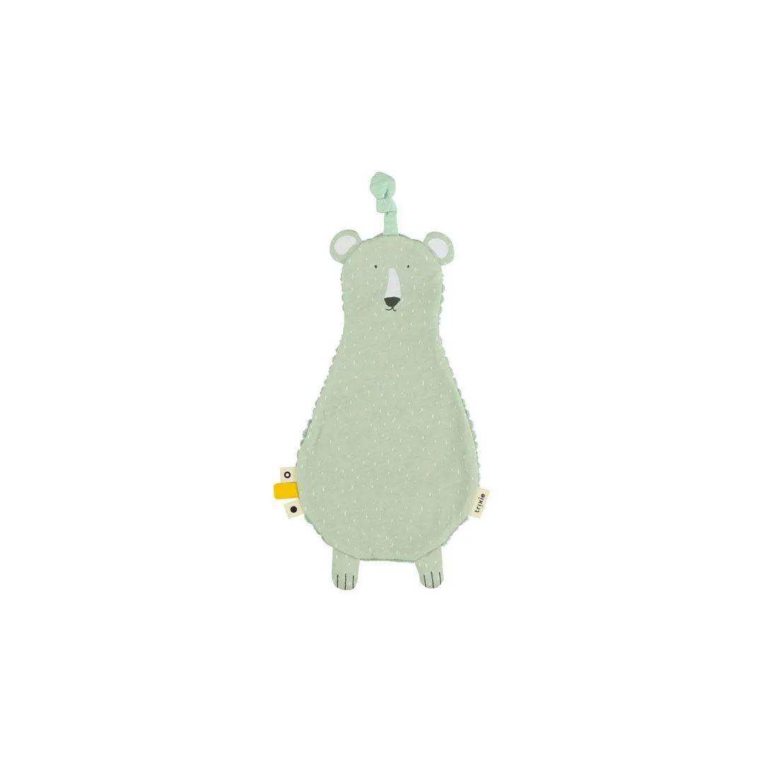 Trixie Flat Pacifier Cuddle - Mr Polar Bear